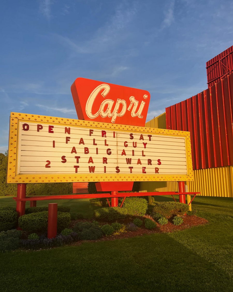 Capri Drive-In Theatre - May 2024 (newer photo)